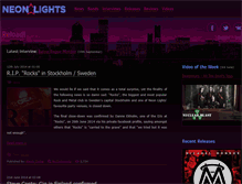 Tablet Screenshot of neon-lights.info